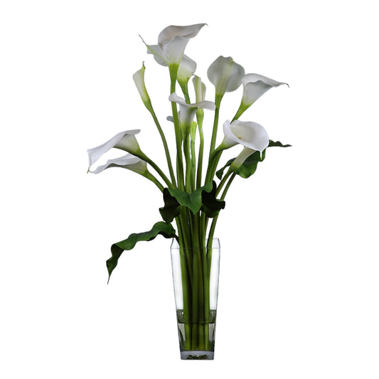 Waterlook Faux Calla Lily in Vase