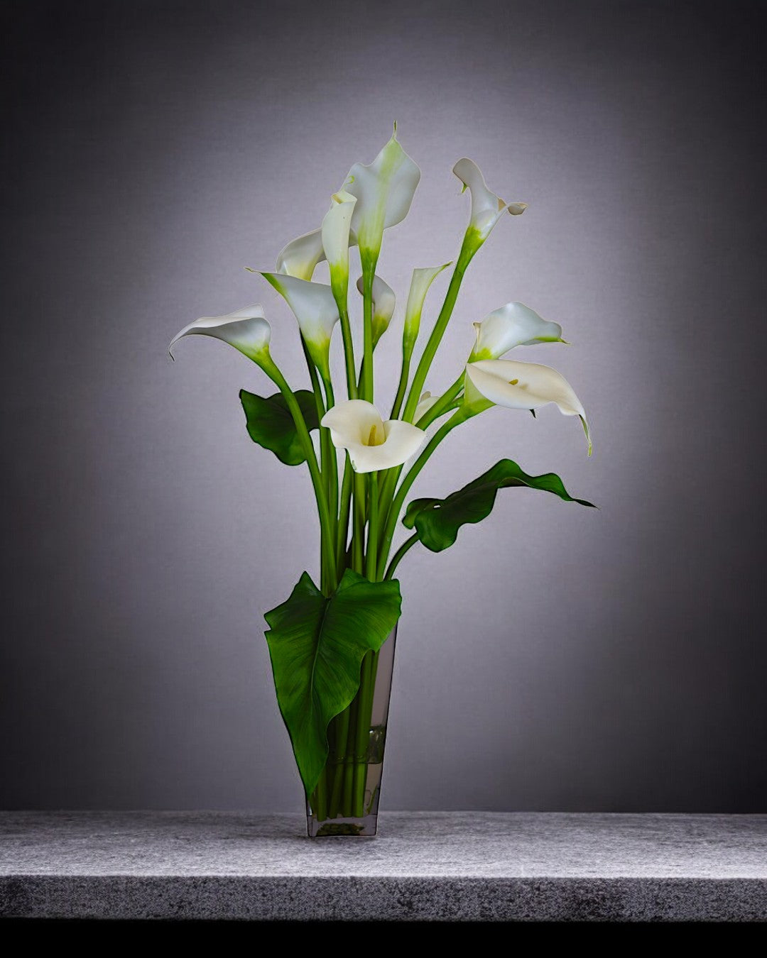 Waterlook Faux Calla Lily in Vase